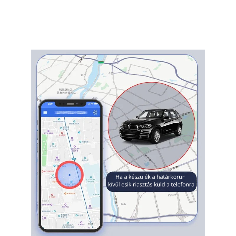 Mini GPS Tracker – Mágneses, valós idejű lopás elleni védelem járművekhez és személyes tárgyakhoz